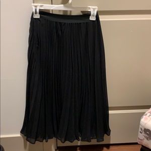 Black hollister dressy skirt
